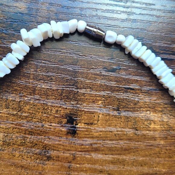 New! Gorgeous Summer Shell Necklace Puka Colorful Light Pastel - Picture 3 of 4